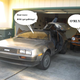 Illustration for article titled Evil Clint Gets A Few Loose Bolts, Buys DeLorean And Honda Z600 For Personal Hell Garage